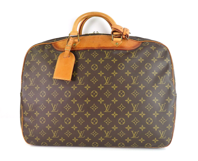 LOUIS VUITTON Alize 2 Poches Monogram 45 Suitcase Travel Bag #59360 - Image 2