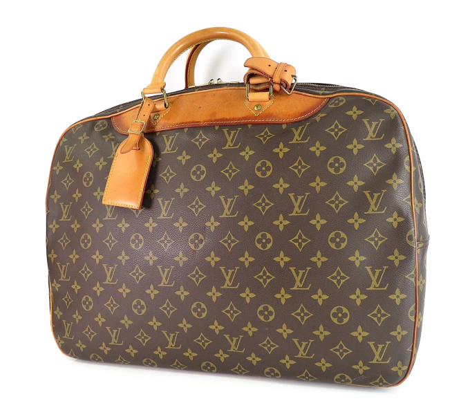 LOUIS VUITTON Alize 2 Poches Monogram 45 Suitcase Travel Bag #59360