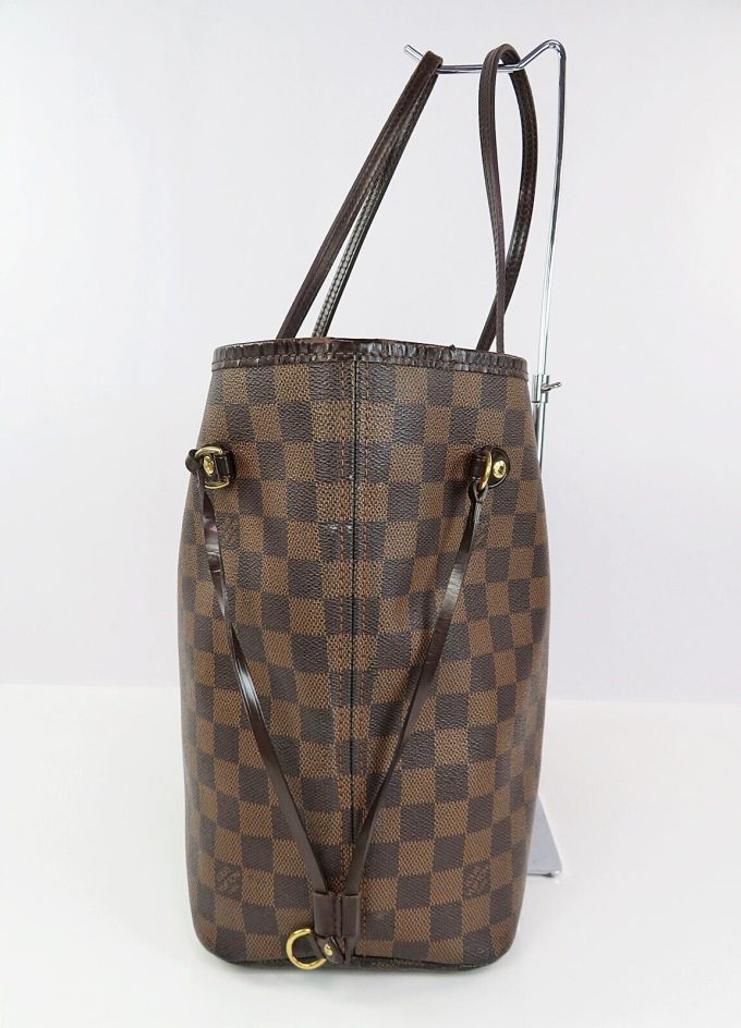 LOUIS VUITTON Damier Ebene Neverfull MM Tote Bag #59680 - Image 4