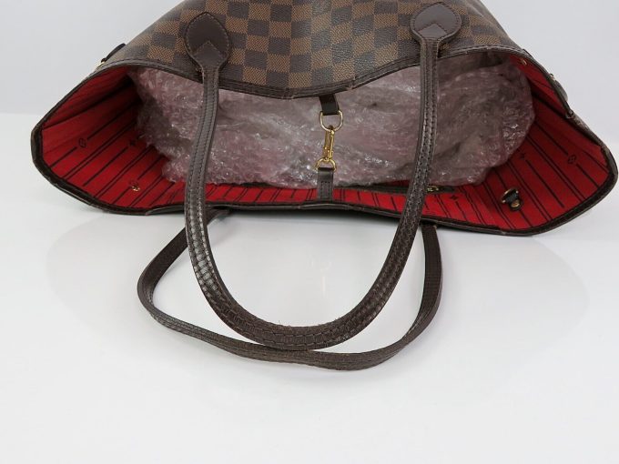 LOUIS VUITTON Damier Ebene Neverfull MM Tote Bag #59680 - Image 8