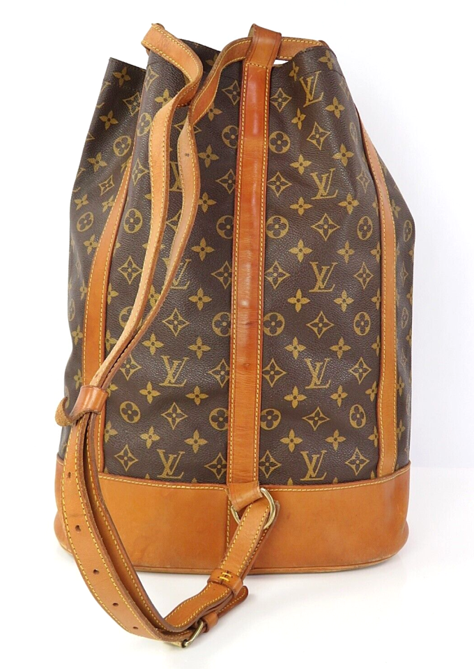 LOUIS VUITTON Monogram Randonnee GM Backpack Shoulder Bag - Image 3