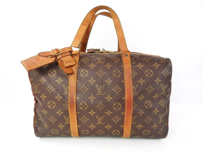 LOUIS VUITTON Monogram Sac Souple 35 Tote Duffle Bag - Image 2