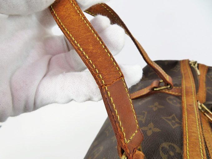 LOUIS VUITTON Monogram Sac Souple 35 Tote Duffle Bag - Image 10