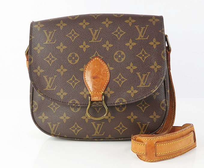 LOUIS VUITTON Monogram Shoulder Bag, GM size #59585 - Image 2