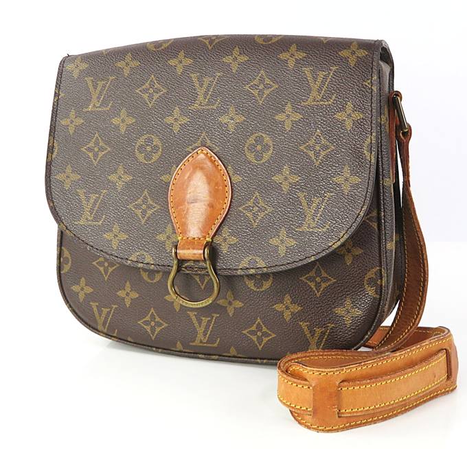 LOUIS VUITTON Monogram Shoulder Bag, GM size #59585